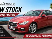 Used Infiniti Q50 Sport Tech 208 HP (152 kW) 2014 Red Sedan