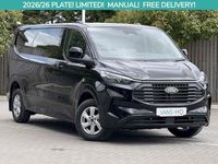 Ny Ford Transit Custom Limited 136 HK (100 kW) 2025 Svart Van