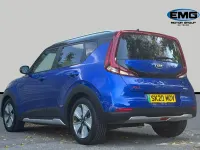 Used Kia Soul EV First Edition 147 kW (201 HP) 2020 Neptune blue /black roof SUV