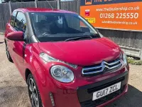 Used Citroën C1 Feel 68 HP (50 kW) 2017 Red Hatchback