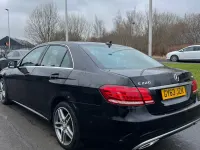 Begagnad Mercedes E220 AMG 170 HK (125 kW) 2014 Svart Sedan