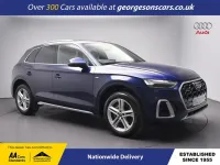 Used Audi Q5 S-Line 265 HP (194 kW) 2022 Blue SUV