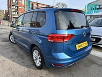 Usado VW Touran SEL 150 HP (110 kW) 2016 Azul Monovolume