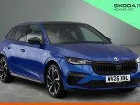 New Skoda Scala Monte Carlo 85 HP (62 kW) 2026 Race blue metallic Hatchback