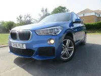 Used BMW X1 M Sport 150 HP (110 kW) 2016 Blue SUV