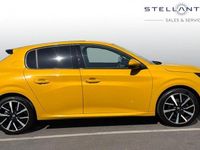 Usado Peugeot 208 Allure 99 HP (72 kW) 2020 Amarelo Citadino