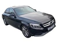 Used Mercedes C220 170 HP (125 kW) 2017 Black Sedan