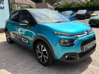 Used Citroën C3 PureTech 110 HP (80 kW) 2023 Blue Hatchback