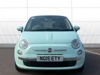 Used Fiat 500 Lounge 69 HP (50 kW) 2015 Green Hatchback