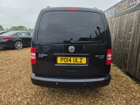 Used VW Caddy Life 140 HP (102 kW) 2014 Black MPV