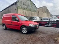 Used Vauxhall Combo 75 HP (55 kW) 2011 Red Van