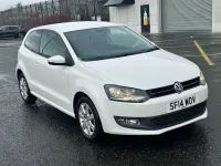 Käytetty VW Polo Edition 60 HP (44 kW) 2014 Valkoinen Viistoperä