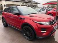 Used Land Rover Range Rover evoque Dynamic 190 HP (139 kW) 2013 Red SUV