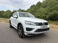 Used VW Touareg R-line 2015 White SUV