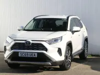 Begagnad Toyota RAV4 Hybrid 2020 Vit SUV