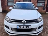 Used VW Touareg R-line 2014 White SUV