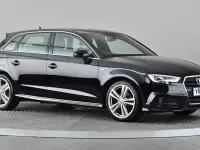 Used Audi A3 Sportback S-Line 150 HP (110 kW) 2018 Black Hatchback