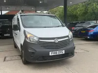 Used Vauxhall Vivaro S 2016 White