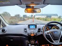 Used Ford Fiesta Zetec 2017 Blue Hatchback