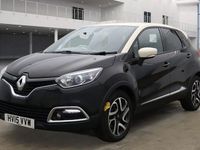 Used Renault Captur Dynamique 90 HP (66 kW) 2015 Black/cream SUV