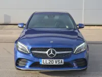Used Mercedes C300e AMG line 2020 Blue Sedan
