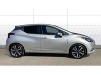 Used Nissan Micra Tekna 92 HP (67 kW) 2022 Silver Hatchback