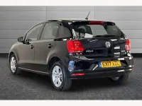Käytetty VW Polo Edition 75 HP (55 kW) 2017 Musta Viistoperä