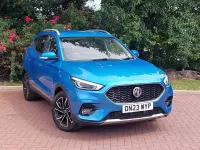 Used MG ZS Exclusive 111 HP (81 kW) 2023 Blue SUV