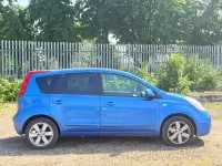Used Nissan Note Tekna 110 HP (80 kW) 2008 Blue Hatchback