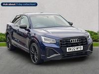 Used Audi Q2 Black Edition 108 HP (79 kW) 2022 Blue SUV