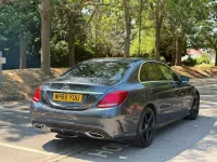Used Mercedes C220 AMG line 2015 Grey Sedan