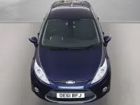 Usado Ford Fiesta Titanium 118 HP (86 kW) 2012 Azul Citadino