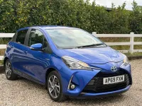 Used Toyota Yaris Hybrid 2020 Blue Hatchback