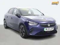 Used Vauxhall Corsa-e Elite 100 kW (136 HP) 2021 Blue Hatchback
