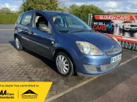 Used Ford Fiesta Style 75 HP (55 kW) 2006 Blue Hatchback