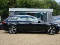 Used Audi A4 S-Line 190 HP (139 kW) 2016 Black Estate