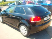 Used Audi A3 104 HP (76 kW) 2008 Black Hatchback