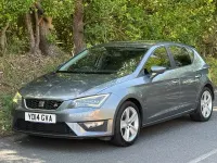 Used Seat Leon FR 184 HP (135 kW) 2014 Grey Hatchback