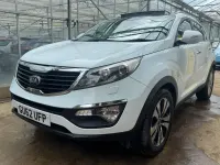Used Kia Sportage 115 HP (84 kW) 2012 White SUV