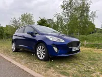 Second-hand Ford Fiesta Titanium 100 CP (73 kW) 2017 Albastru Hatchback
