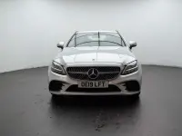 Used Mercedes C200 AMG line 184 HP (135 kW) 2019 Silver Coupe