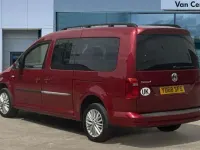 Used VW Caddy Life 101 HP (74 kW) 2019 Red MPV