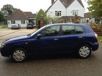 Used Nissan Almera SE 114 HP (83 kW) 2004 Blue Hatchback