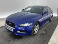 Used Jaguar XE R-Sport 180 HP (132 kW) 2019 Blue Sedan