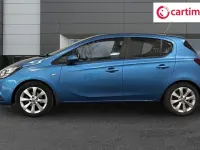 Used Vauxhall Corsa S 90 HP (66 kW) 2018 Blue Hatchback