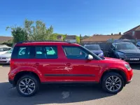 Used Skoda Yeti SE Drive 110 HP (80 kW) 2017 Red SUV