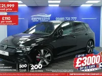 Used VW Golf VII GTD 200 HP (147 kW) 2021 Black Hatchback