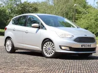 Used Ford C-MAX Titanium 125 HP (91 kW) 2015 Silver MPV