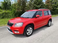 Used Skoda Yeti 110 HP (80 kW) 2014 Red SUV