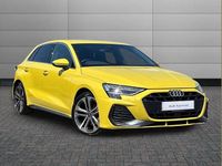Used Audi A3 S-Line 150 HP (110 kW) 2024 Yellow Hatchback